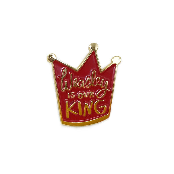 Harry Potter Pin Pin.biz Weasley Is Our King A Grade 海外 即決-