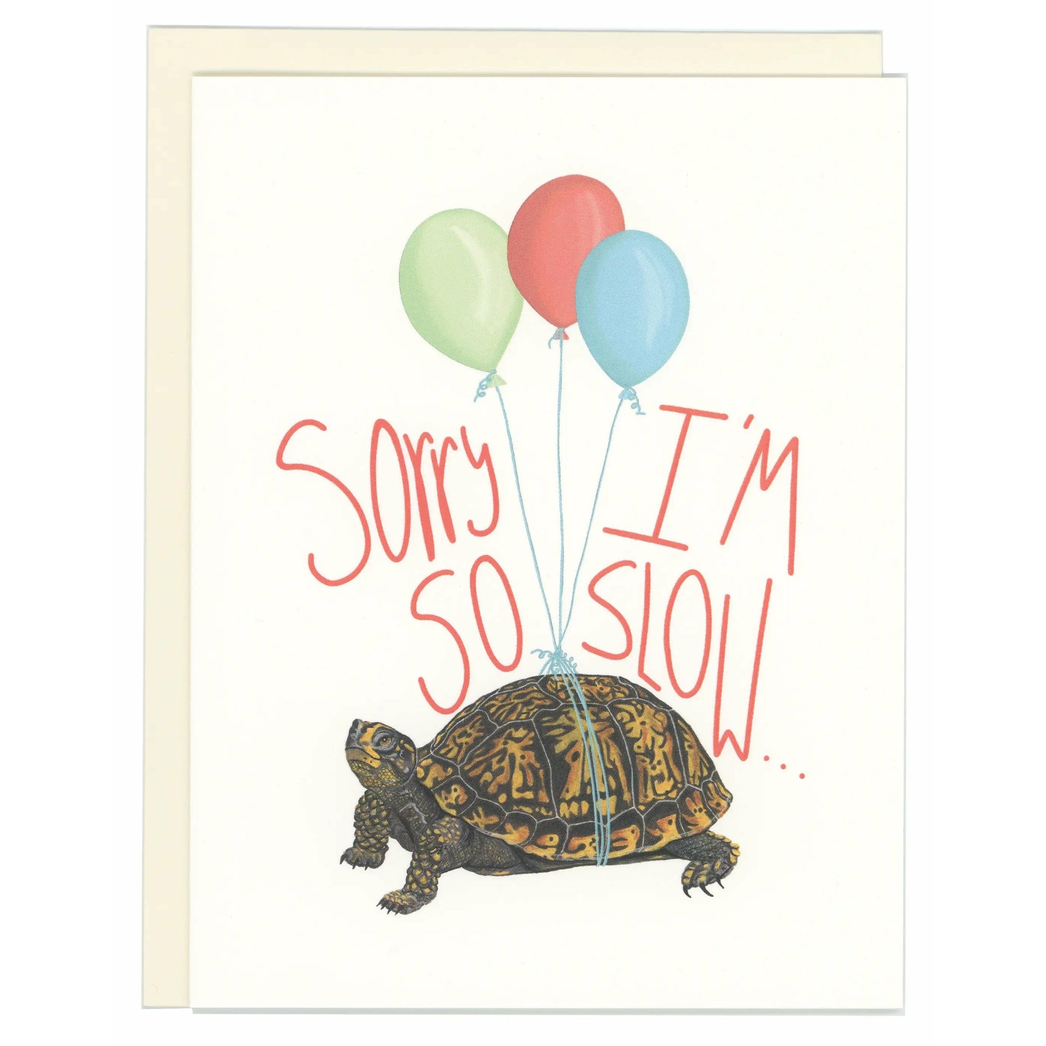Sorry I’m So Slow Greeting Card